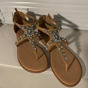 Torrid Zipper Sandal